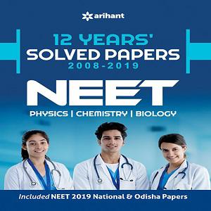 Solved Papers 2008-2019 NEET