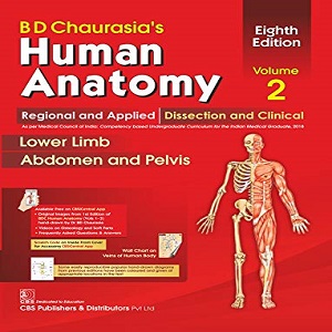 Bd Chaurasia’s Human Anatomy,8th Edition 2019