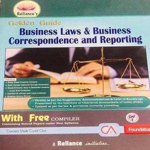 Business Laws & Business Correspondence and Reporting