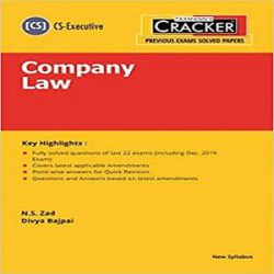 Taxmann’s CRACKER-Company Law books