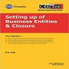 Taxmann’s CRACKER-Setting up of Business Entities & Closure books