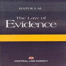 law of Evidence books