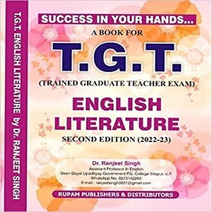 A Book For TGT English Literature