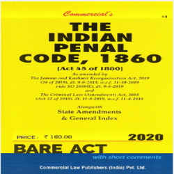 Commercial’s The Indian Penal Code [Bare Act 2021] books