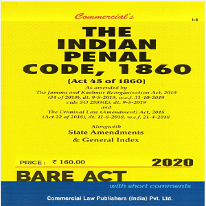 Commercial’s The Indian Penal Code [Bare Act 2021]