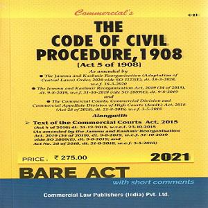 Commercial’s The Code Of Civil Procedure 1908