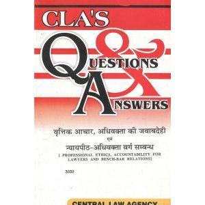 CLA’s Question & Answers Professional Ethics Accountability for Lawyers and Bench Bar Relation [Hindi]