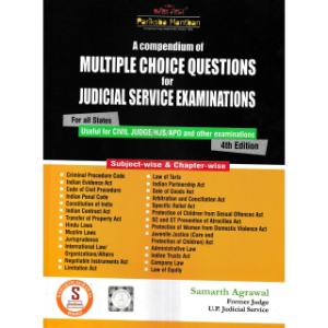 Pariksha Manthan A Compendium Of Multiple Choice Questions For Judicial Service Examination By Samarth Agrawal Edition 2022