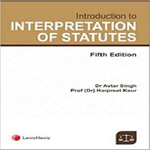 Introduction to the Interpretation of Statutes
