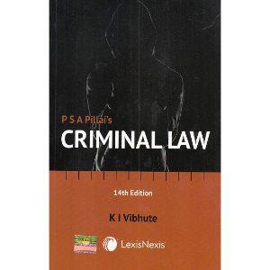 PSA Pillai’s Criminal Law [14th Edition,2019] by PSA Pillai