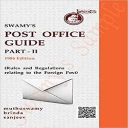 Swamy Post Office Guide, Part-II