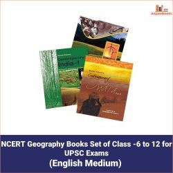 NCERT Geography Books Set of Class -6 to 12 for UPSC Exams Books