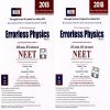Errorless Physics for JEE Main, JEE Advanced, NEET (Set of 2 Volume) 2018 Edition