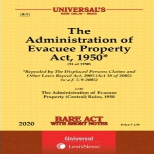 Universal’s The Administration of Evacuee Property Act 1950 Bare Act [2021]