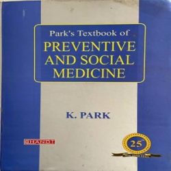 Park's Textbook Of PREVENTIVE AND SOCIAL MEDICINE 25 edi