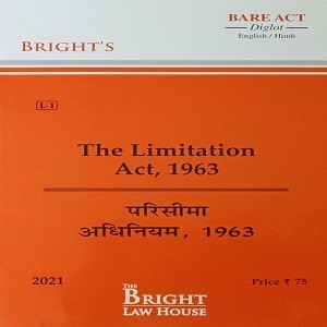LIMITATION ACT, 1963 (DIGLOT) [ENGLISH / HINDI]