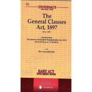 Universal’s The General Clauses Act,1897 [Bare Act] 2021