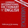Cambridge International Dictionary English