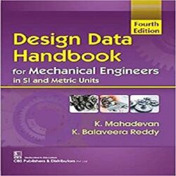 Design Data Handbook For Mechanical Engineers
