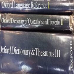 1-Oxford Dictionary & Thesaurus