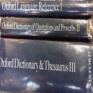 Oxford Dictionary & Thesaurus 3 in 1