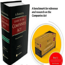 LEXIS NEXIS’s Guide to the Companies Act By A Ramaiya(6 Volumes Box 1)