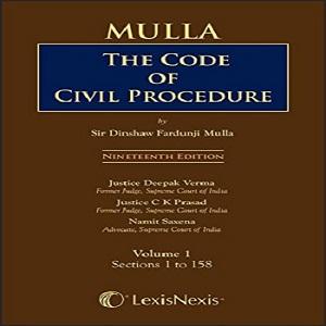 Mulla’s the Code of Civil Procedure (Set of 3 Volumes)