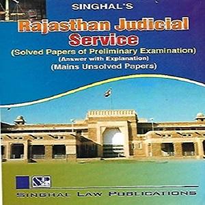 Singhal’s Rajasthan Judicial Service for Preliminary