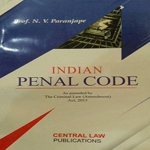 Indian Penal Code N V Paranjape