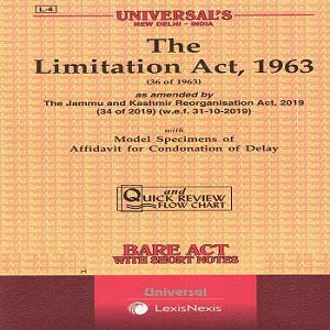 Universal’s The Limitation Act,1963 (Bare Act)