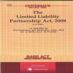 Universal’s The Limited Liability Partnership Act,2008 (Bare Act)