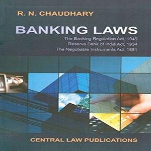 Banking Laws | RN Chaudhary