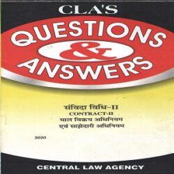 CLA’s Question & Answers Contract 2 [Hindi]-2020