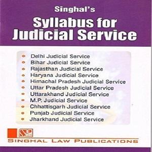 Singhal’s Syllabus for Judicial Service