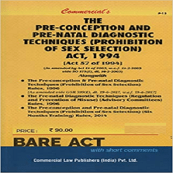 The Pre-Conception and Pre-Natal Diagnostic Techniques (Prohibition of Sex Selection) Act 1994