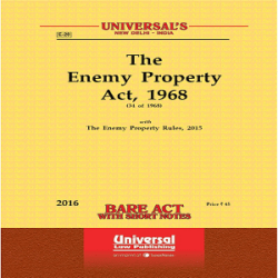 Universal’s The Enemy Property Act 1968 Bare Act[2021