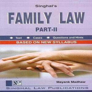 Singhal’s Family Law Part-II