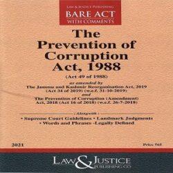 The Prevention of Corruption Act-L&JP