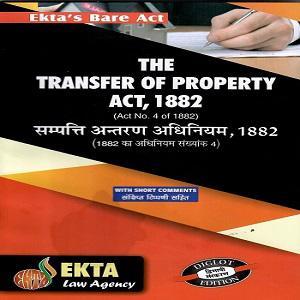 The Transfer of Property Act 1882 Bare Act