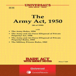 Universal’s The Army Act 1950 Bare Act