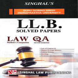 Singhal’s LL.B Solved Papers