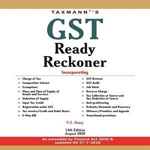 Taxmann’s GST Ready Reckoner