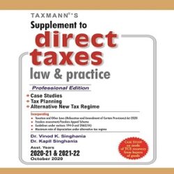 Taxmann’s Supplement to Direct Taxes Law & Practice