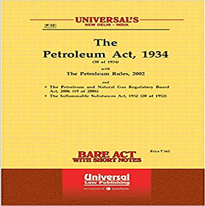 Universal’s The Petroleum Act 1934 Bare Act