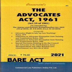 Commercial’s The Advocates Act,1961