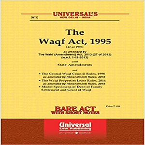 Universal’s The Waqf Act 1995 Bare Act [2021]