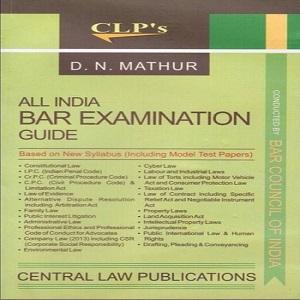 All India Bar Examination Guide | D N Mathur