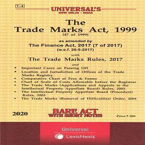 Universal’s Trade Marks Act, 1999