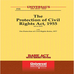 Universal’s The Protection of Civil Rights Act 1955 [bare Act]