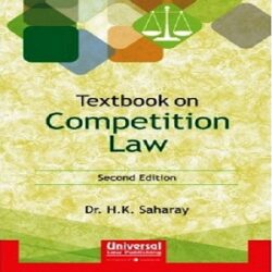 Competition Law [2nd,Edition] by HK Sahary